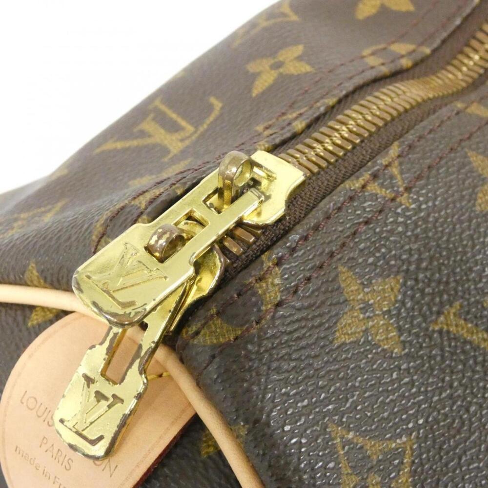 LOUIS VUITTON Brown Monogram Keepall 50 Boston Bag - Picture 5 of 10